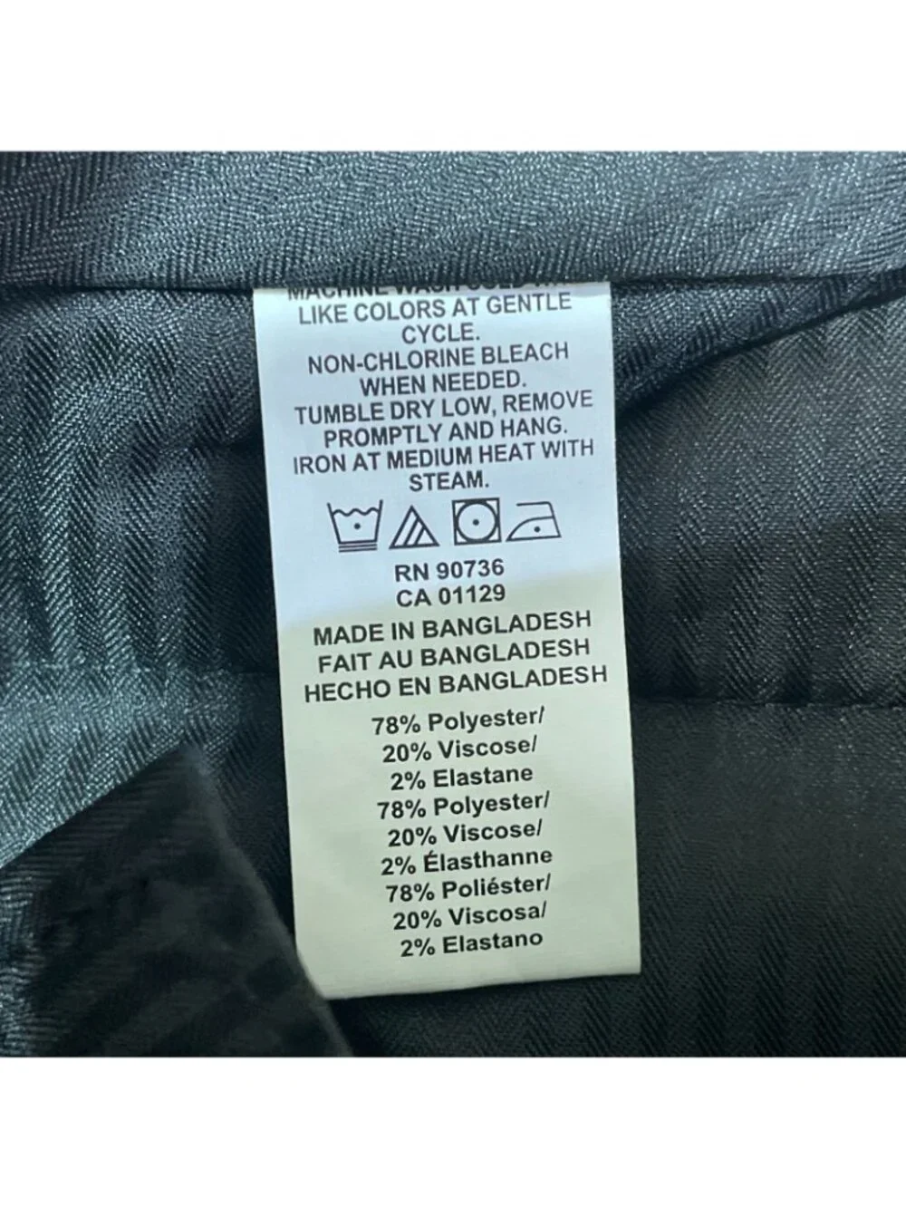 NWT Calvin Klein Slim Fit Men's 32x30 Black Dress Pants